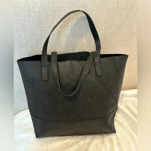 Elegant Black Tote Bag